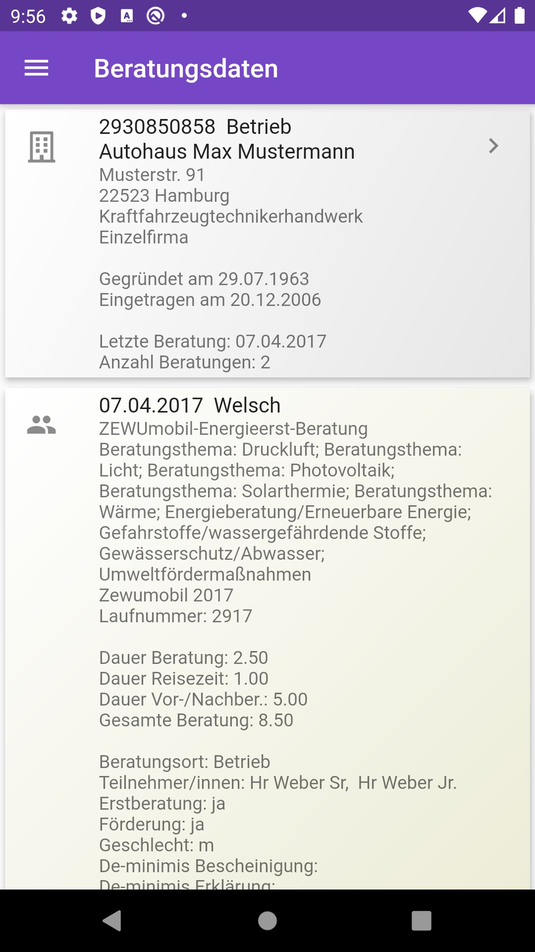 Die mobile Betriebsberatung