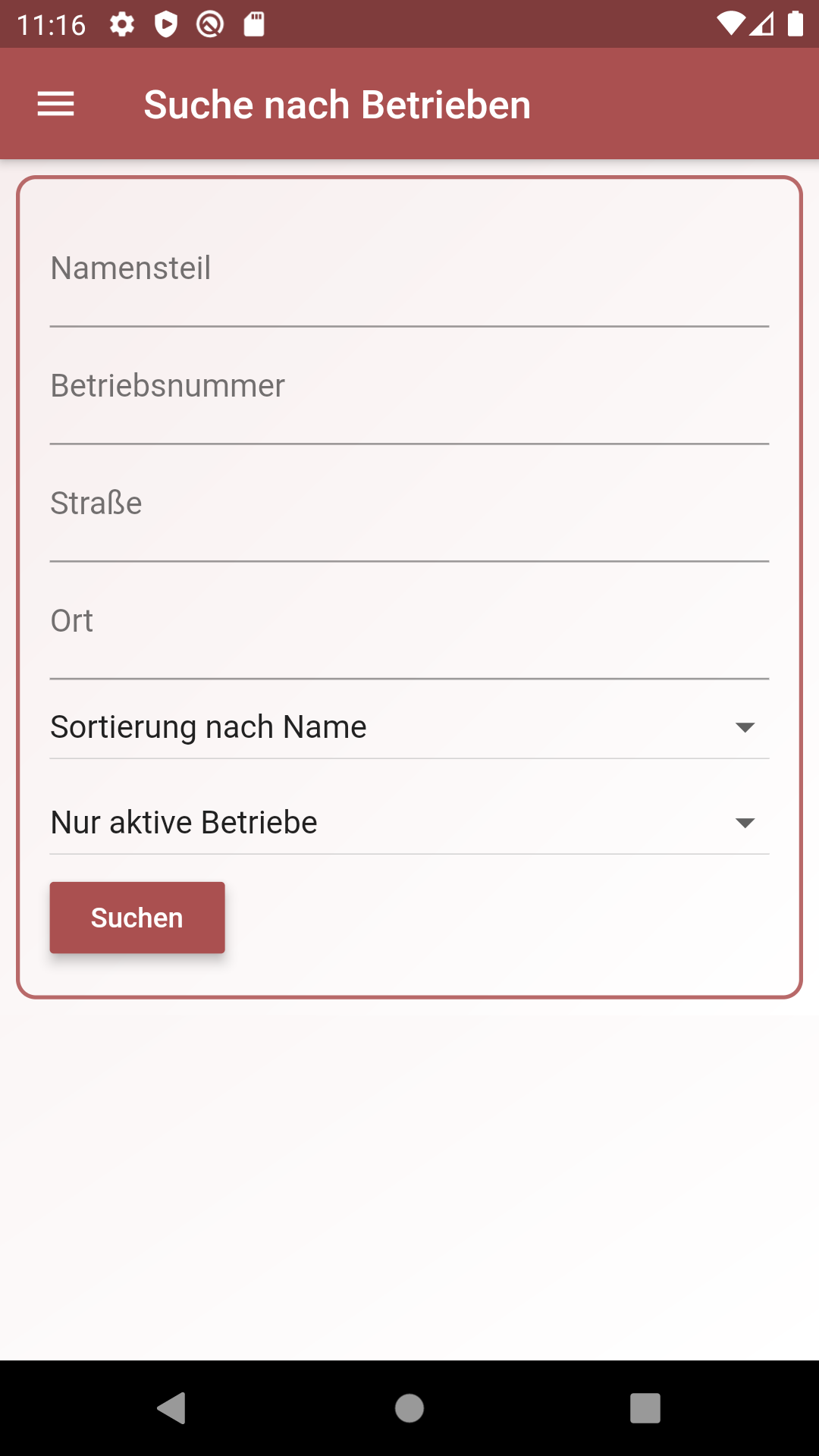 Betriebs- und Personensuche