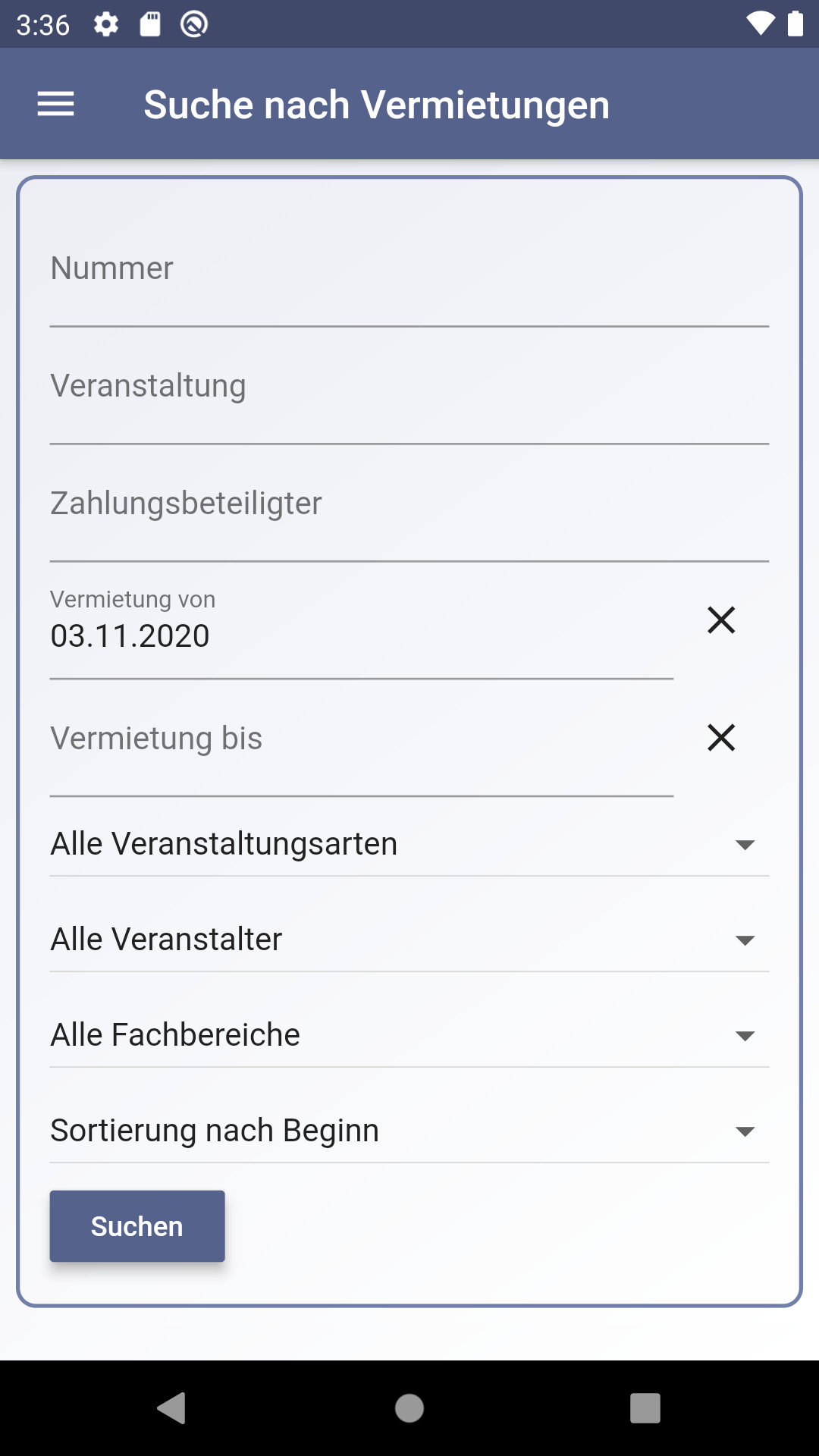 mobile Vermietung